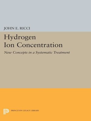 cover image of Hydrogen Ion Concentration